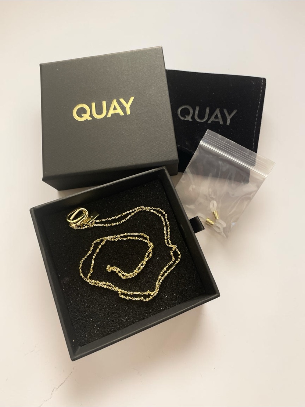 QUAY AUSTRALIA | SMALL WORLD NECKLACE | 14K Gold-Plated